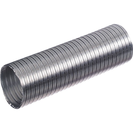 Afbeelding vergroten luchtafvoerslang ALU 100mm 1.5m zilver