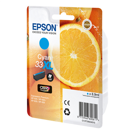 Afbeelding vergroten Epson 33XL Blauw