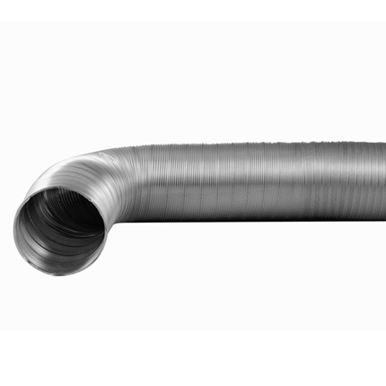 Afbeelding vergroten Scanpart Luchtafvoerslang ALU 150mm 1,5m Zilver