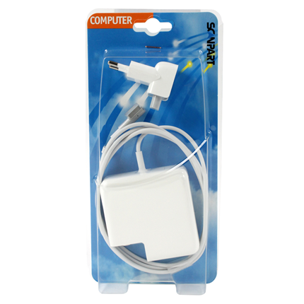Afbeelding vergroten Scanpart Apple Laptopvoeding MagSafe 1 60W