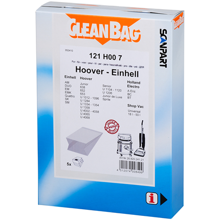Afbeelding vergroten CleanBag 121 HOO 7