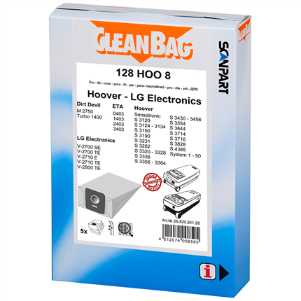 Afbeelding vergroten CleanBag 128 HOO 8