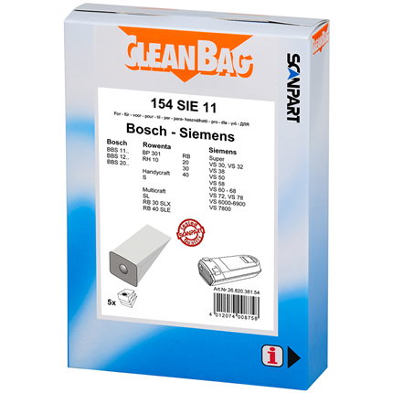 Afbeelding vergroten CleanBag 154 SIE 11