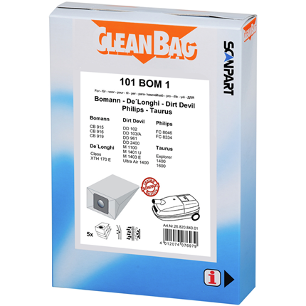 Afbeelding vergroten CleanBag 101 BOM 1