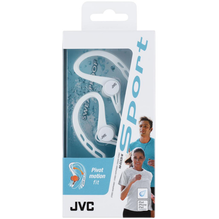 Afbeelding vergroten JVC Oortelefoon HA-ECX20 Sport In-Ear Wit