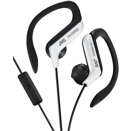 Afbeelding vergroten JVC Oortelefoon HA-EBR25 Sport Earbuds + Microfoon Wit