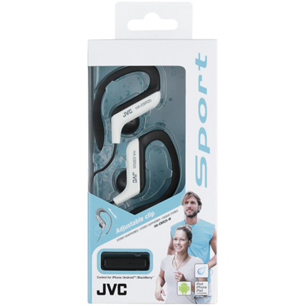 Afbeelding vergroten JVC Oortelefoon HA-EBR25 Sport Earbuds + Microfoon Wit
