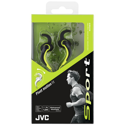 Afbeelding vergroten JVC Oortelefoon HA-ETX30 Sport In-Ear Zwart