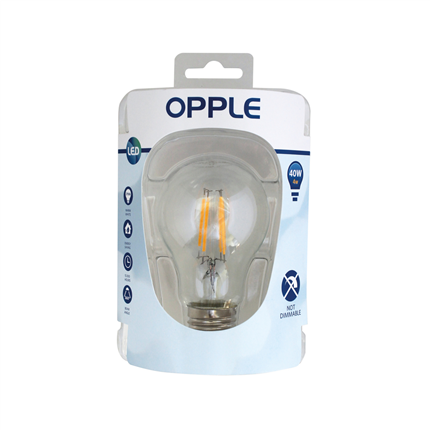 Afbeelding vergroten Opple Ledlamp Classic A Filament E27 4W