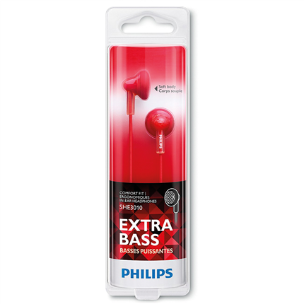 Afbeelding vergroten hoofdtelefoon in-ear rood