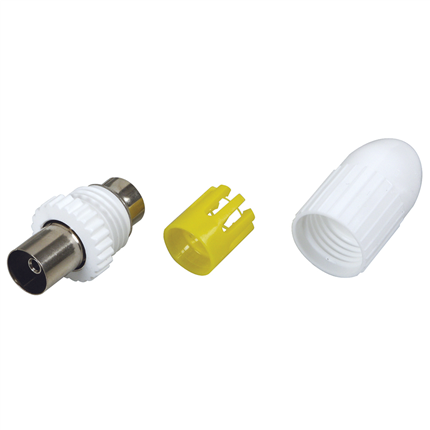 Afbeelding vergroten Hirschmann Antenne Koppeling 9.5mm (M) Recht