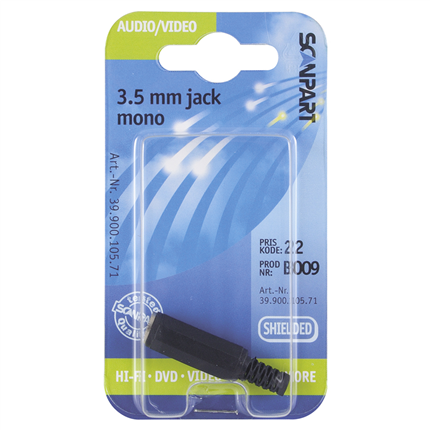 Afbeelding vergroten Scanpart Klink Koppeling 3.5(F) Mono