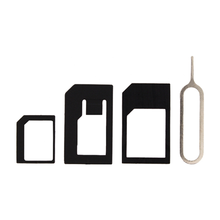 Afbeelding vergroten Mobilize Sim Adapter Set 3 Types