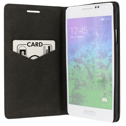Afbeelding vergroten Mobilize Book Standcase Leder Samsung Alpha