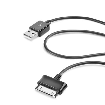 Afbeelding vergroten Cellular Line Laad+Datakabel Samsung 1M Zwart