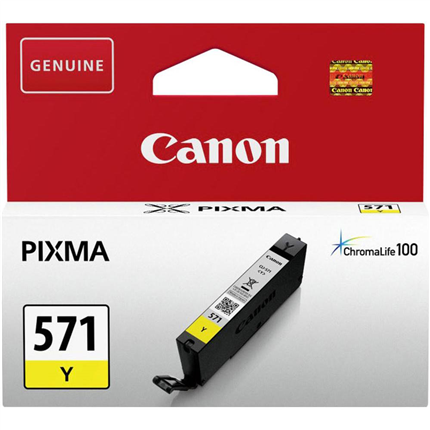 Afbeelding vergroten Canon CLI-571 Yellow