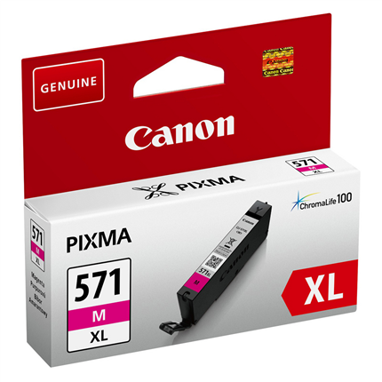 Afbeelding vergroten Canon CLI-571XL Rood