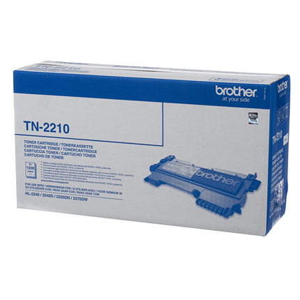 Afbeelding vergroten Brother TN-2210 Zwart