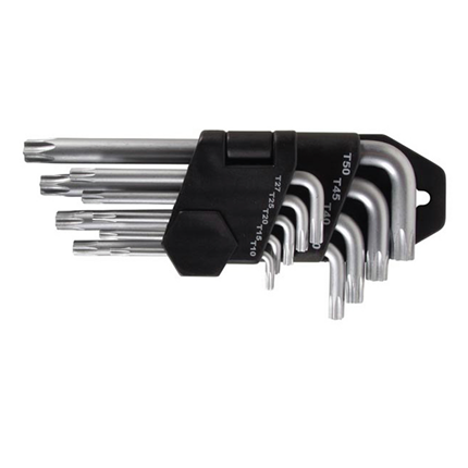 Afbeelding vergroten Scanpart Torx sleutelset T10-T50