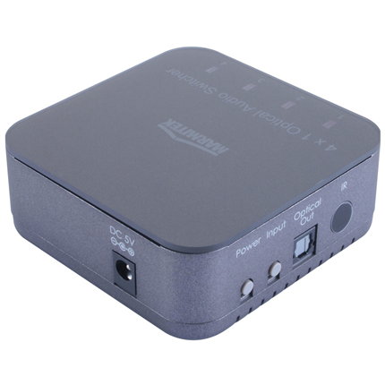 Afbeelding vergroten Marmitek Connect TS41 Digital Audio Switch 08203
