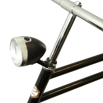 Afbeelding vergroten Dresco Voorlicht Classic + Batt Zwart