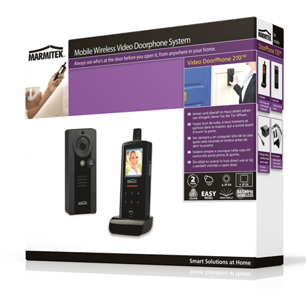 Afbeelding vergroten Marmitek Doorphone 210 Video intercom