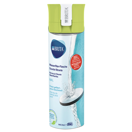 Afbeelding vergroten Brita waterfilterfles fill&go Vital lime