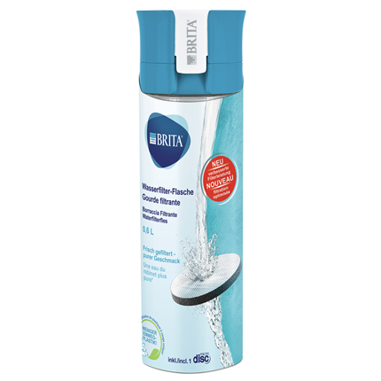 Afbeelding vergroten Brita waterfilterfles fill&go Vital blauw