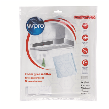 Afbeelding vergroten Wpro Dampkapfilter 47x97cm (140 g/m²)