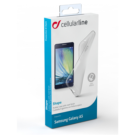 Afbeelding vergroten Cellular Line Samsung Backcover Shape Transparant