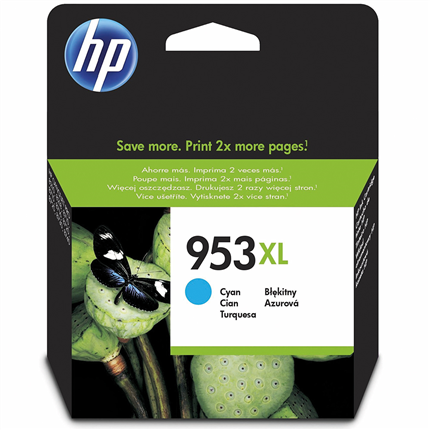 Afbeelding vergroten HP Cartridge Blauw 1600 pagina's 953XL