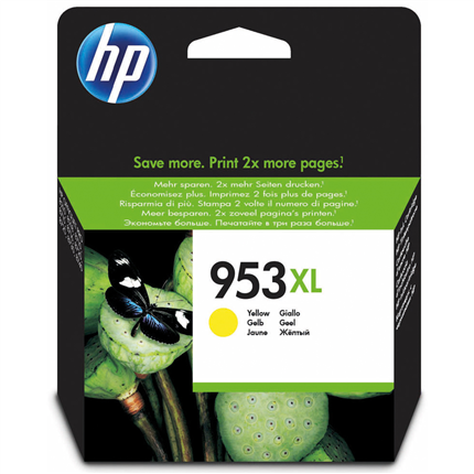 Afbeelding vergroten HP Cartridge Geel 1600 pagina's 953XL