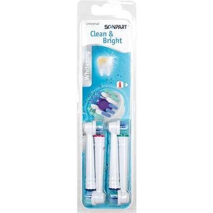 Afbeelding vergroten Scanpart Tandenborstels Whitening 4-pack