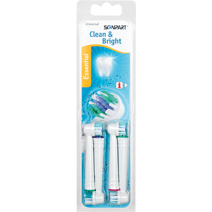 Afbeelding vergroten Scanpart Tandenborstels Essentials 4-pack