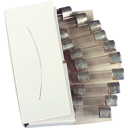 Afbeelding vergroten glaszekering snel 2,00 A 5x20mm per 10
