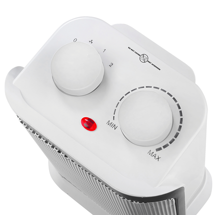 Afbeelding vergroten Eurom Ventilator Kachel 1500W Draaibaar SH1500