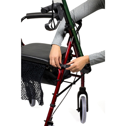 Afbeelding vergroten Vitility Boodschappennetje Voor Rollator
