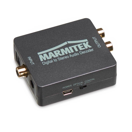 Afbeelding vergroten Marmitek Connect DA51 Converter Digitale Audio Naar Analoge Audio