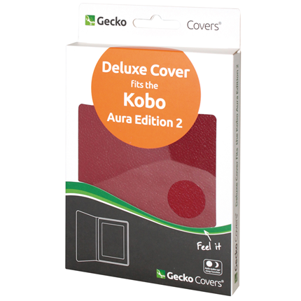 Afbeelding vergroten Gecko Kobo Bookcase Deluxe Rood