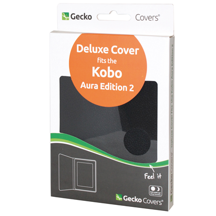 Afbeelding vergroten Gecko Kobo Bookcase Deluxe Zwart