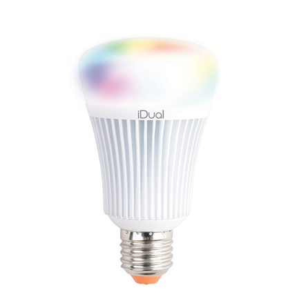 Afbeelding vergroten Jedi iDual Ledlamp E27 11W Kleur veranderend met Afstandsbediening