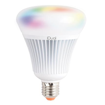 Afbeelding vergroten Jedi iDual Ledlamp E27 16W Kleur veranderend met Afstandsbediening