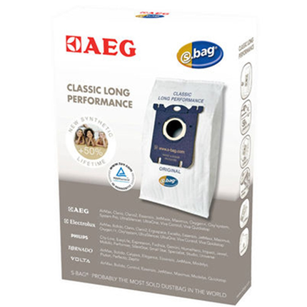 Afbeelding vergroten AEG Stofzuigerzakken GR201 S-Bag Classic Long Performance 4 stuks