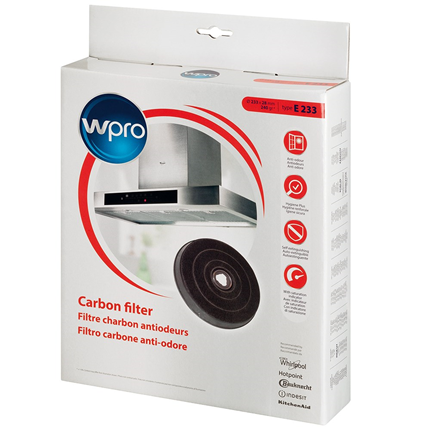Afbeelding vergroten Wpro koolstoffilter Type E233