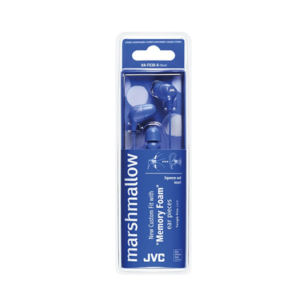 Afbeelding vergroten JVC Oortelefoon HA-FX38 In-Ear Blauw
