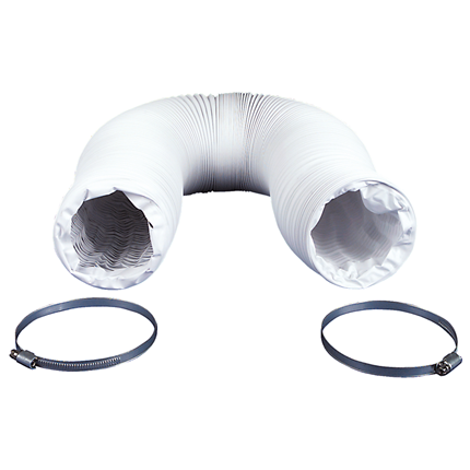 Afbeelding vergroten Scanpart Luchtafvoerslang Set PVC 100mm