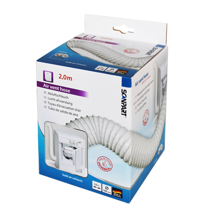 Afbeelding vergroten Scanpart Luchtafvoerslang Set PVC 100mm