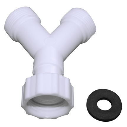 Afbeelding vergroten Scanpart Y-Stuk Aanvoer 3/4 Plastic