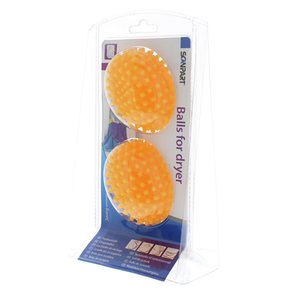 Afbeelding vergroten Scanpart Wasdrogerbal soft 2 stuks
