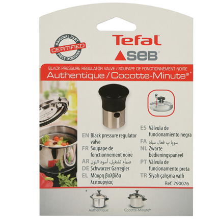 Afbeelding vergroten Tefal Stoomventiel Voor Alle Snelkookpannen 790076